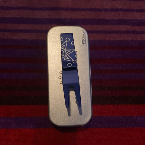 Scotty Cameron Blue Crown Misted Navy Divot Tool - Dark Side Golf